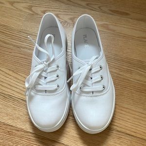 Childrens Place white sneakers